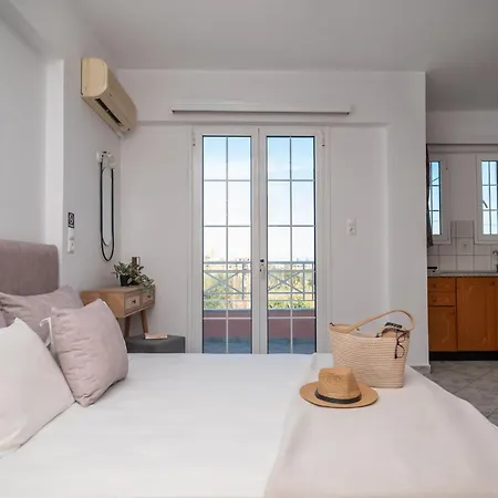 Spiros Ii & 50m From Center 300m From Ideal For Families And Groups 公寓 *