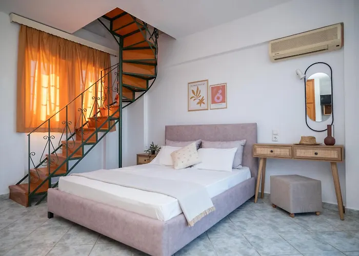 Spiros Ii & 50m From Center 300m From Ideal For Families And Groups *