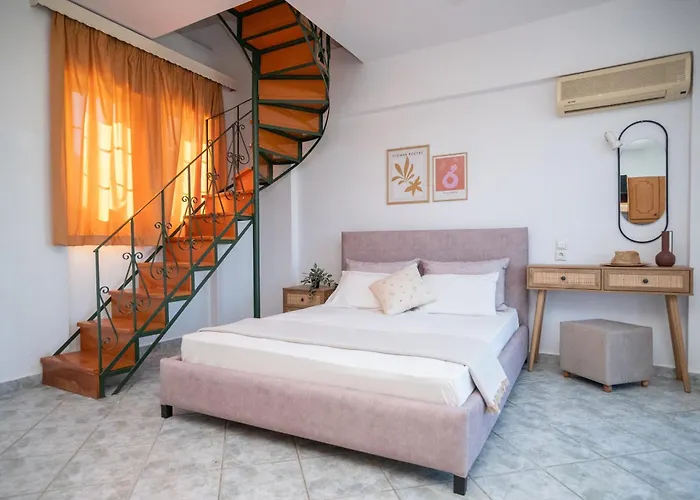 Spiros Ii & 50m From Center 300m From Ideal For Families And Groups Appartement *