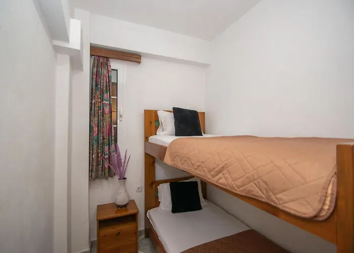 Spiros Ii & 50m From Center 300m From Ideal For Families And Groups Appartement Laganas