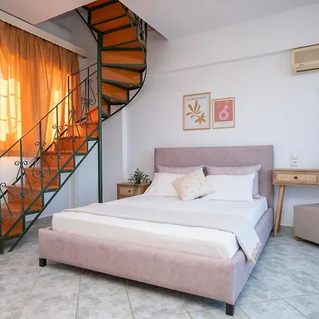 Spiros Ii & 50m From Center 300m From Ideal For Families And Groups Lejlighed *