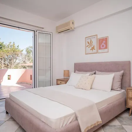 Spiros Ii & 50m From Center 300m From Ideal For Families And Groups Lejlighed