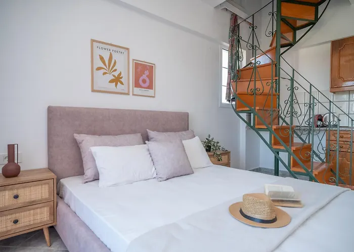 Spiros Ii & 50m From Center 300m From Ideal For Families And Groups * Лаганас