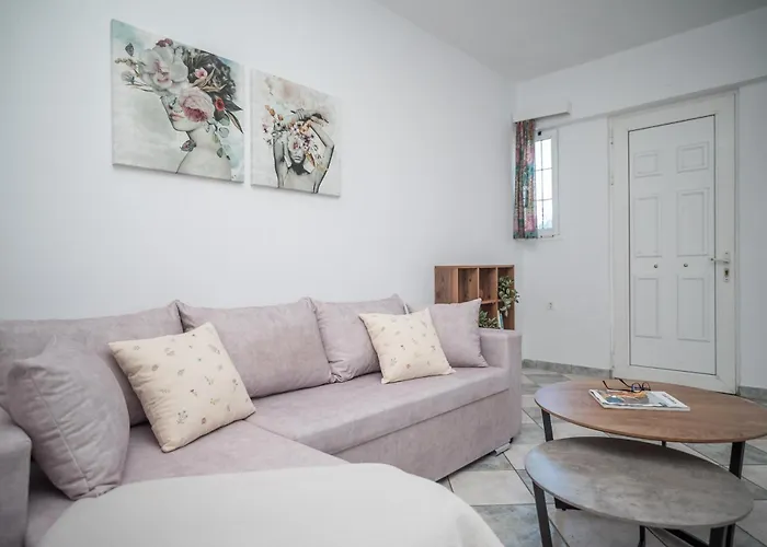 아파트 Spiros Ii & 50m From Center 300m From Ideal For Families And Groups *