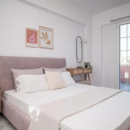 아파트 Spiros Ii & 50m From Center 300m From Ideal For Families And Groups *