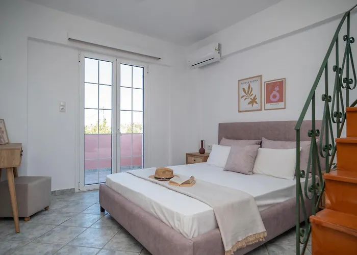 Spiros Ii & 50m From Center 300m From Ideal For Families And Groups * Laganas